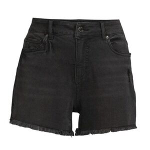Time and Tru Black Jean Shorts 6